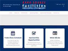 Tablet Screenshot of facilitiesmaintenanceexpo.com